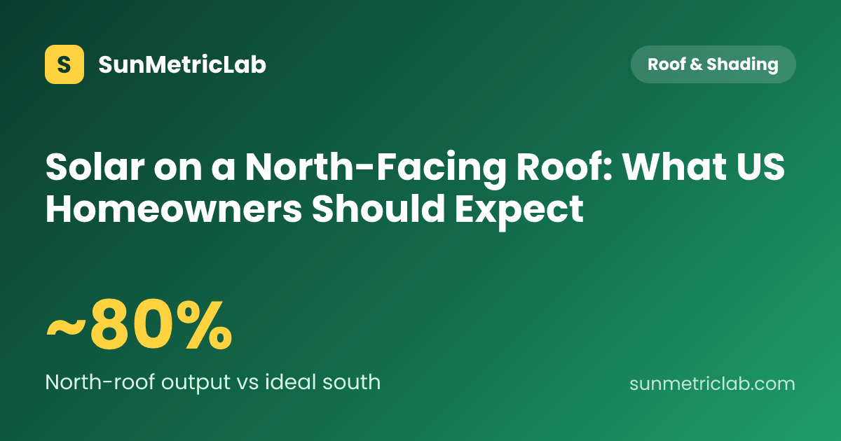 Solar on a North-Facing Roof: What US Homeowners Should Expect